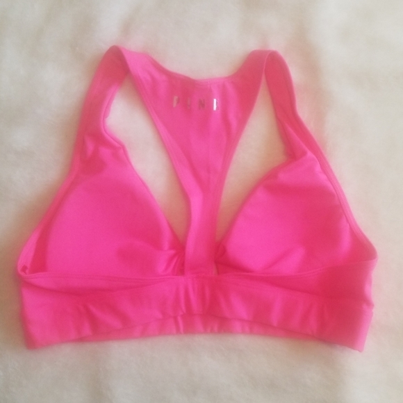 PINK Victoria Secret Sports Bra & Thong Set - Picture 3 of 5